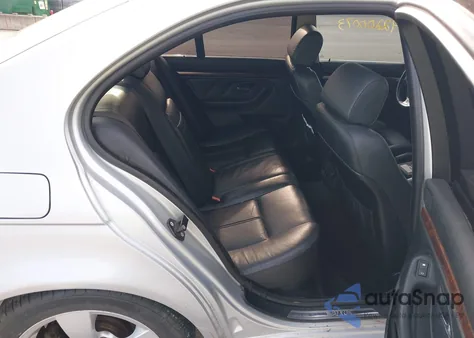 2001 BMW 5 Series 540Ia из США, поврежденный, VIN WBADN63431GM73773